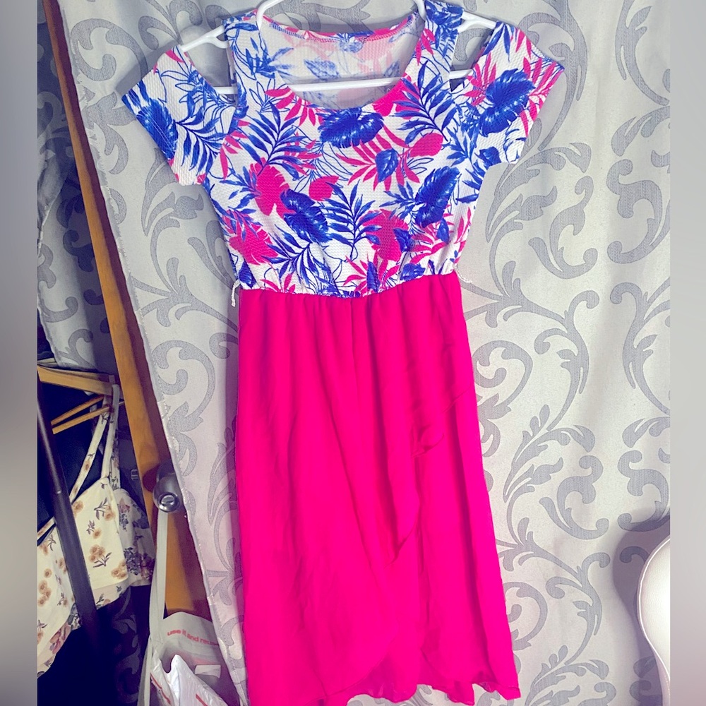 Beautiful Floral Girls Dress